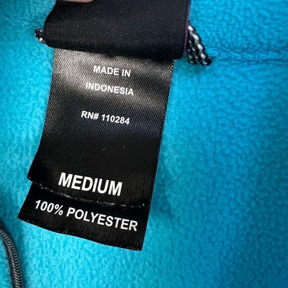 Narragansett Traders Fleece Half Zip Pullover Sweater Blue women’s size M - Picture 6 of 14